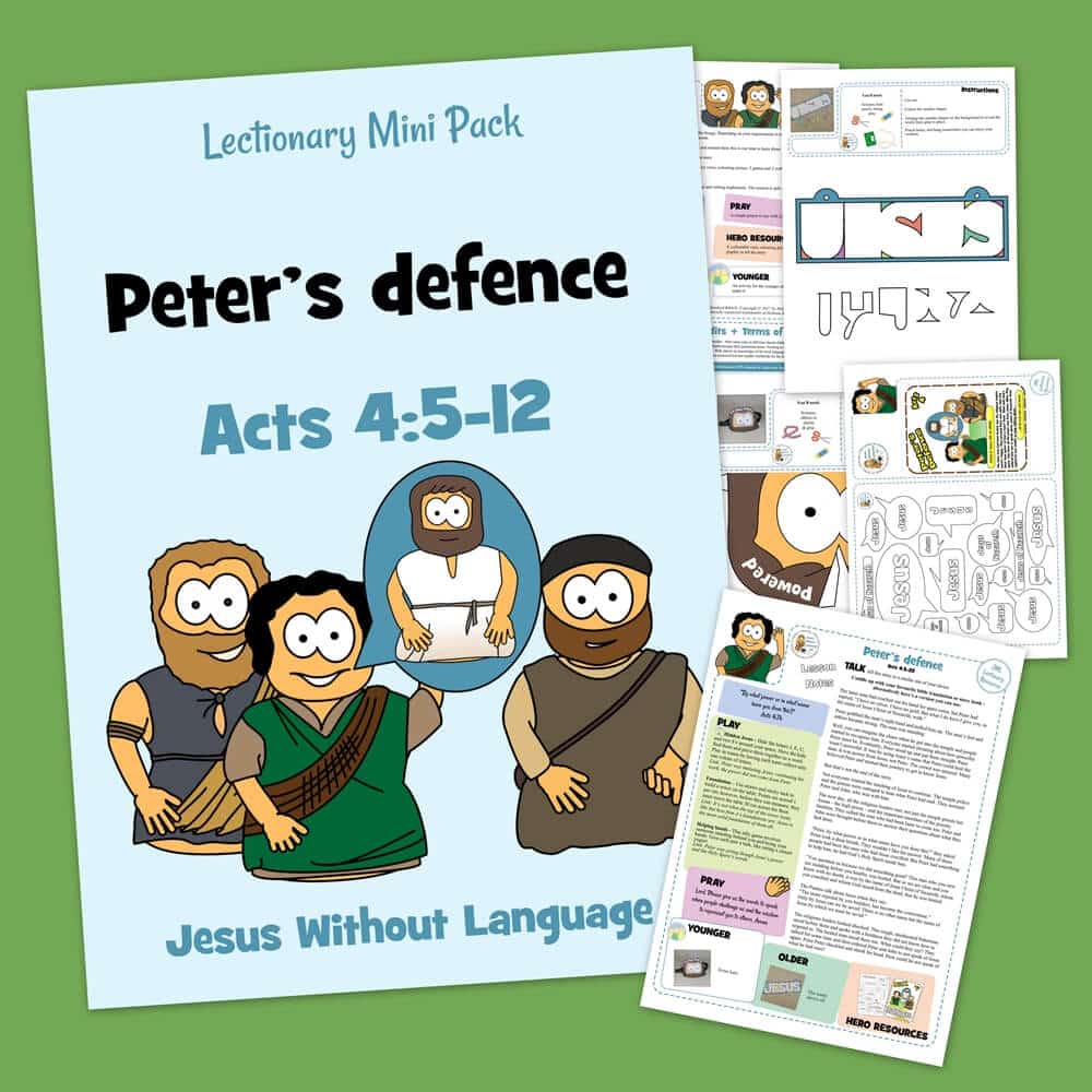 Peter's Defence - Acts 4