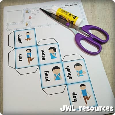A new Apostle: action cube craft setup