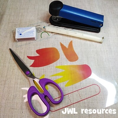 Pentecost flames craft setup