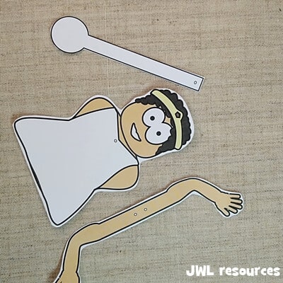 David dances craft puppet cut