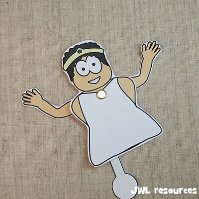 David dances craft puppet complete