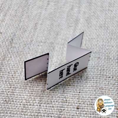 Jeremiah papercraft slider fold