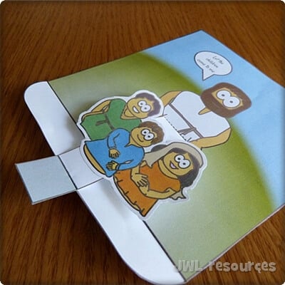 The Children (Luke 18) craft construction 2