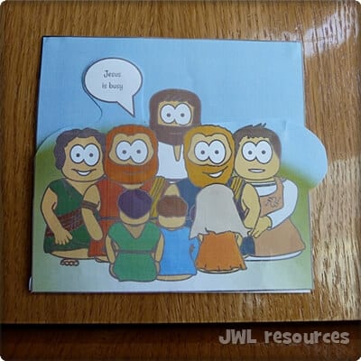 The Children (Luke 18) craft final closed