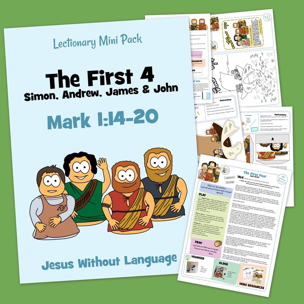 First Four Disciples - Mark 1
