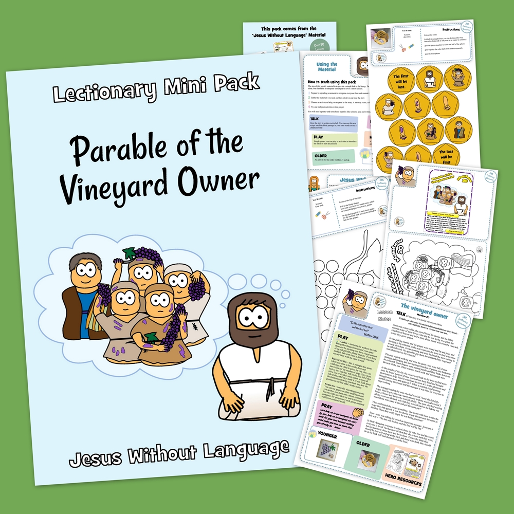 Parable of the Vineyard Owner / Hired Hands- Matthew 20