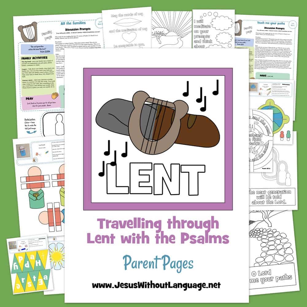 Lent through the Psalms - Family study
