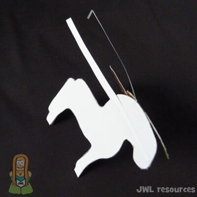 Philip and Ethiopia chariot craft: the horse