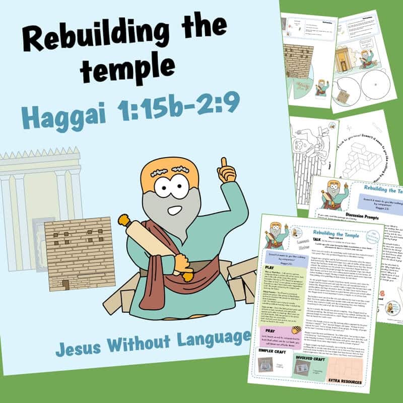 Rebuilding The Temple - Haggai 2