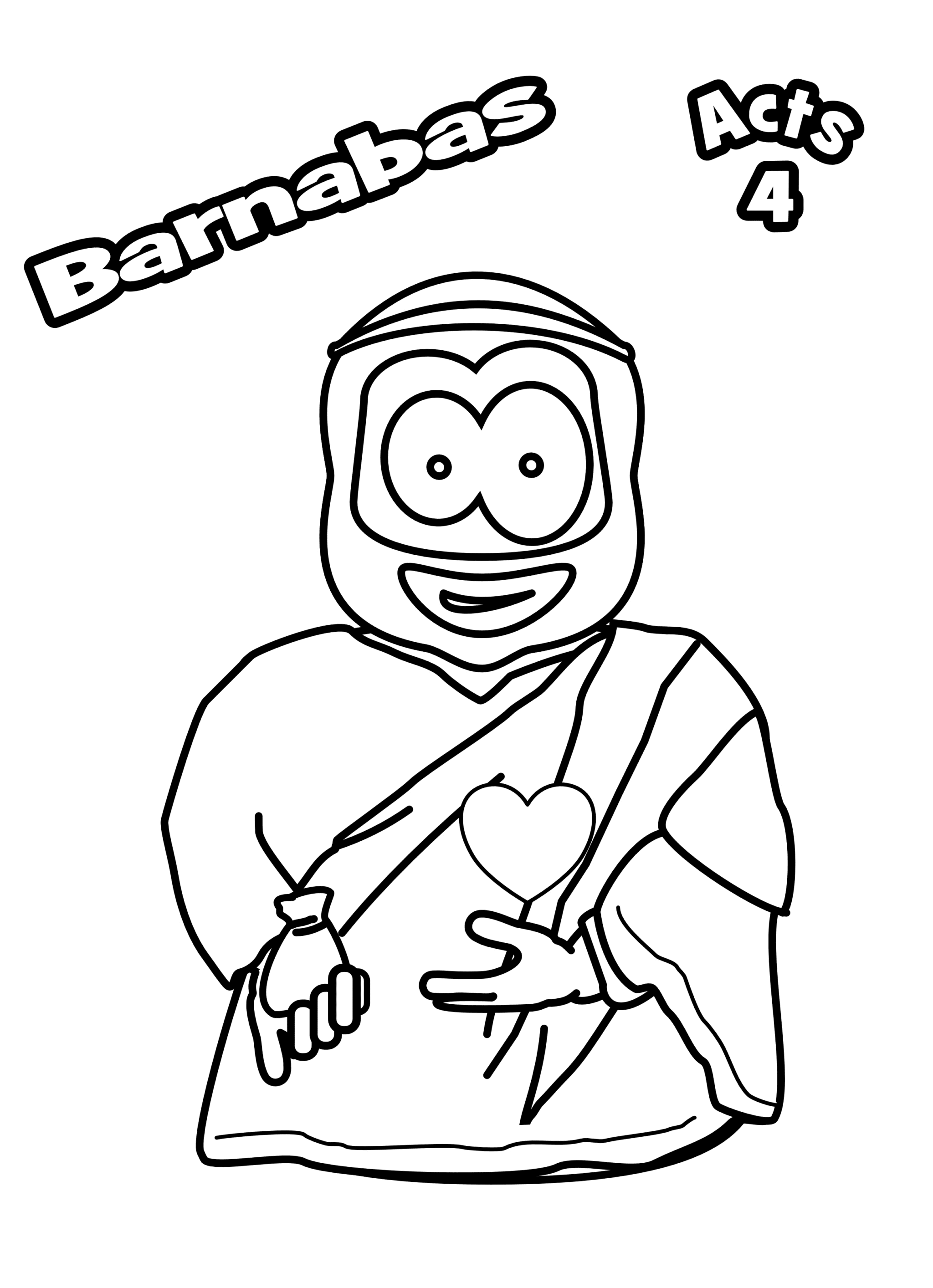 Shared Owners (Acts 4) Colouring Character