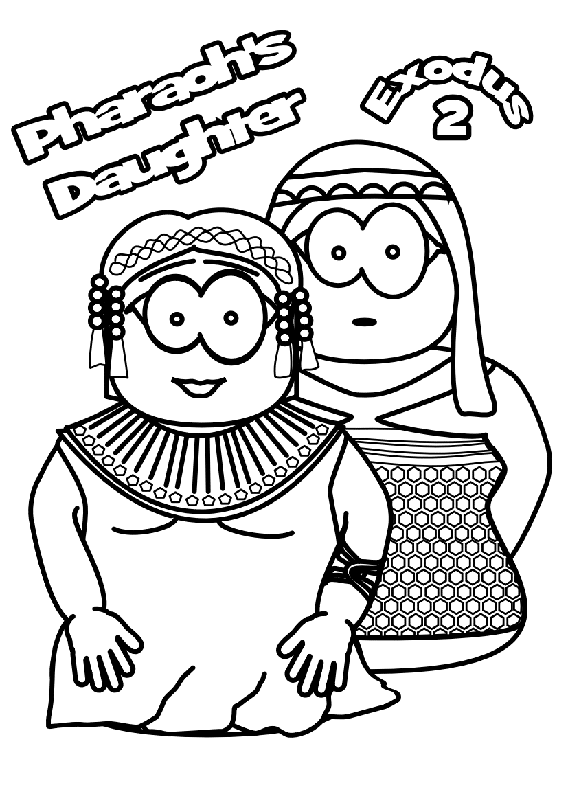 75-baby-Pharaoh-Daughter-colouring