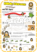 10 plagues Pharaoh Worksheet