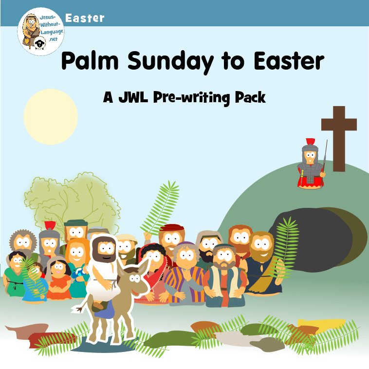 Holy Week Pre-writing pack