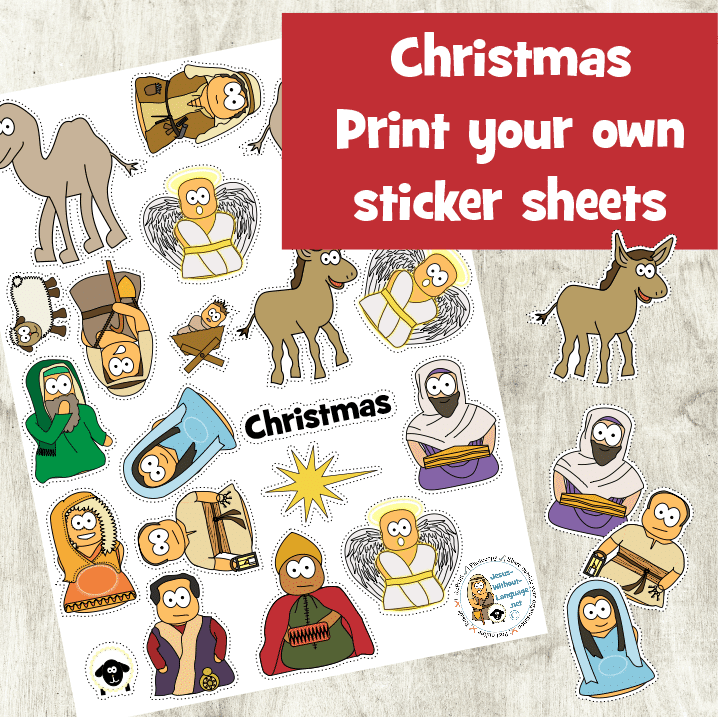 FREE Christmas Stickers